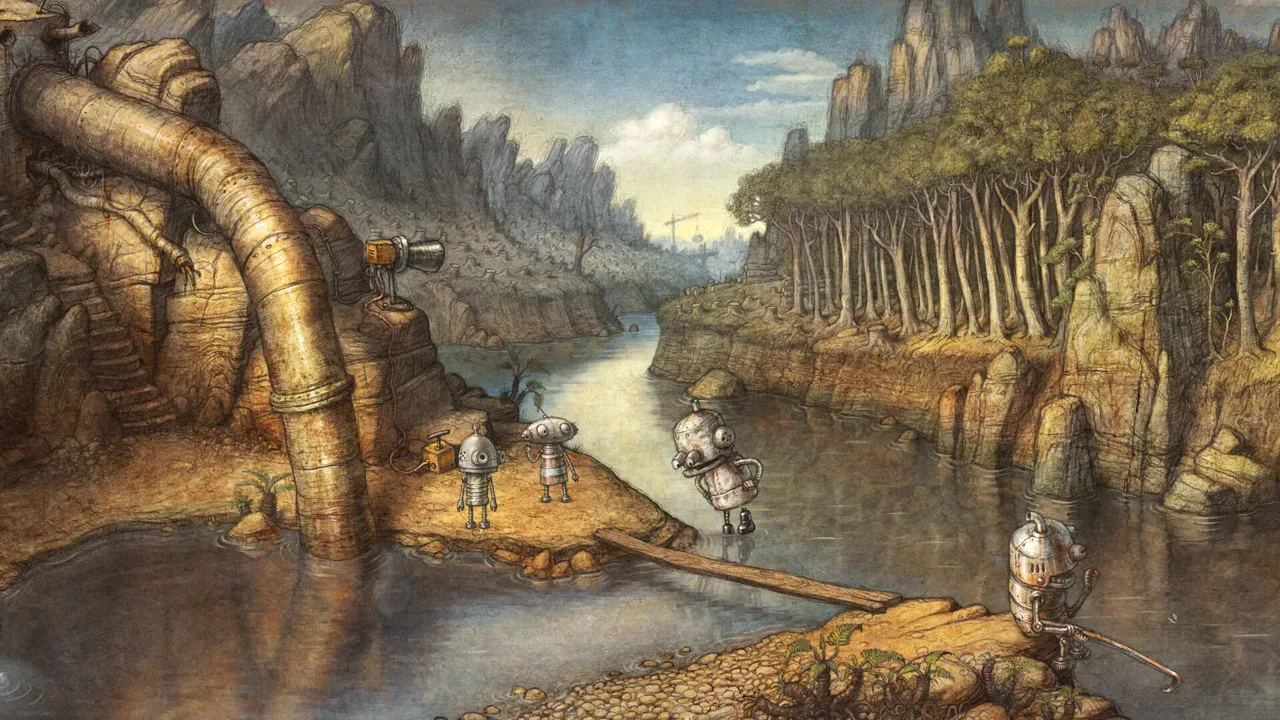 Machinarium 2 gameplay screenshot